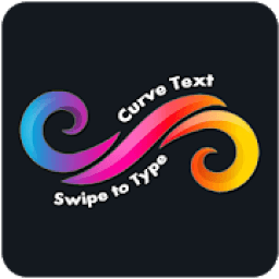 Curve Text - Swipe to Type आइकन