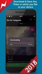 lite for instagram 2018 screenshot 1