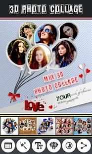 3D Photo Collage Maker Pro screenshot 1