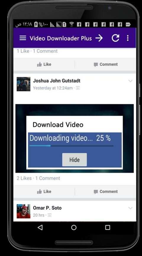 Video Downloader Plus screenshot 1