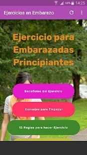 Ejercicio en Embarazo screenshot 4