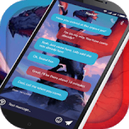 ikon Dragon SMS Message Theme