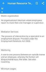 Human Resource Terms screenshot 2