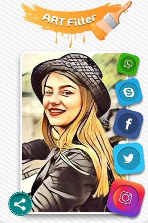 Fill Art Filter : Art Photo Filter screenshot 1