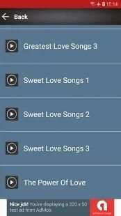 MP3 Love Songs 1980 - 1990 screenshot 5