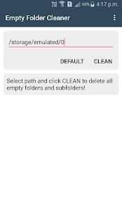 Empty Folder Cleaner - Delete Empty Folder स्क्रीनशॉट 2