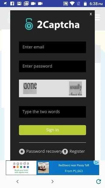 2Captcha Data Entry screenshot 1