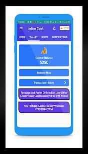 Indian Cash Earn money Recharge screenshot 1
