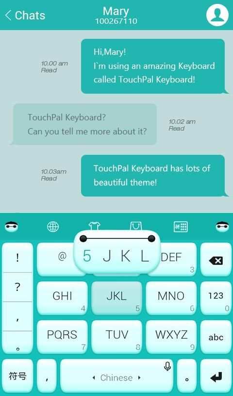 TouchPal Big Hero Theme screenshot 4