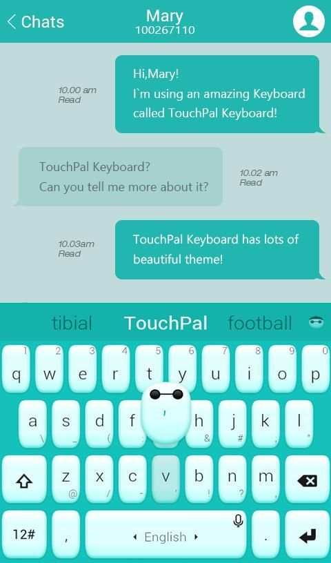 TouchPal Big Hero Theme screenshot 6