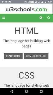 W3school screenshot 2