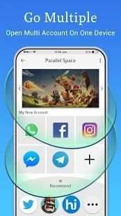 Parallel Apps Master Multi Accounts Dual Space screenshot 5