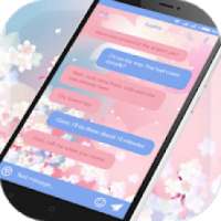 ikon SMS Spring Message Theme Free