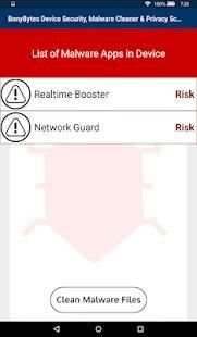 BonyByte Device Security, Malware Clean & Privacy स्क्रीनशॉट 6