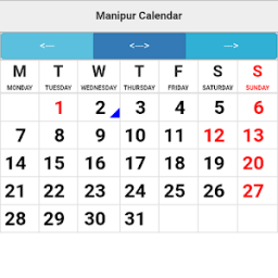 Manipur Calendar आइकन