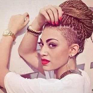 Box Braid Undercut Hairstyles. screenshot 13