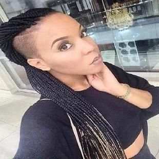 Box Braid Undercut Hairstyles. screenshot 6