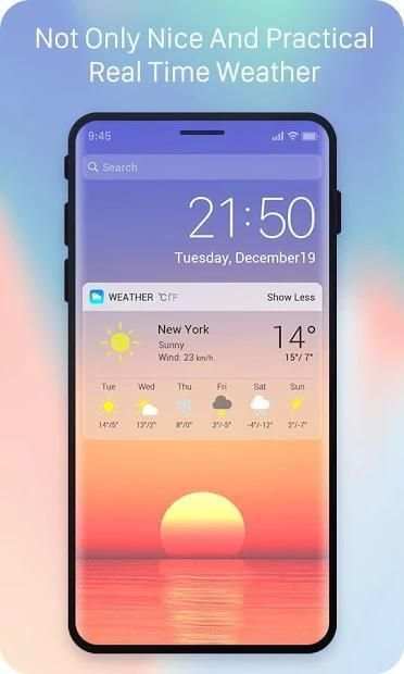X Launcher for OS 11, Stylish Theme for Phone X screenshot 1