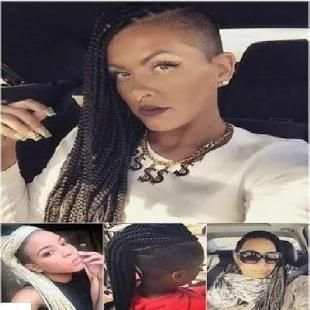 Box Braid Undercut Hairstyles. screenshot 12