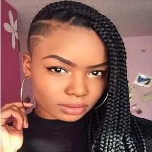 Box Braid Undercut Hairstyles. screenshot 11
