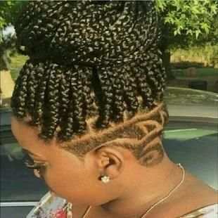 Box Braid Undercut Hairstyles. screenshot 7