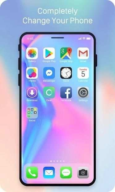 X Launcher for OS 11, Stylish Theme for Phone X screenshot 4