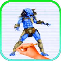 How To Draw Predator