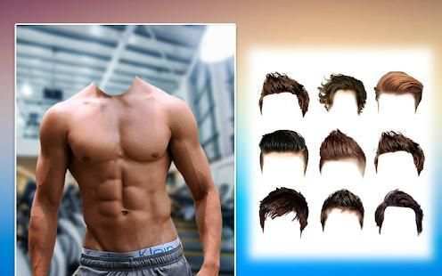 Men Body Builder Photo Editor : SixPack tattoo App screenshot 7