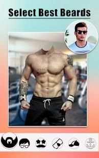 Men Body Builder Photo Editor : SixPack tattoo App screenshot 10