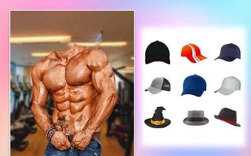 Men Body Builder Photo Editor : SixPack tattoo App screenshot 1