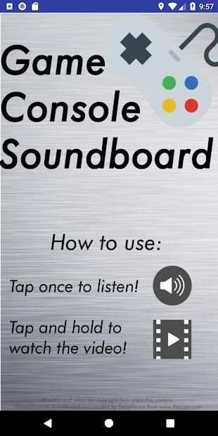 Game Console Soundboard (and Videoboard) screenshot 8