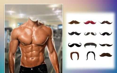 Men Body Builder Photo Editor : SixPack tattoo App screenshot 5