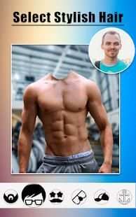 Men Body Builder Photo Editor : SixPack tattoo App screenshot 8