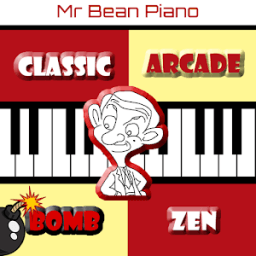 ikon Mr Bean Piano