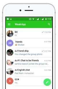 WeakApp Messenger screenshot 5