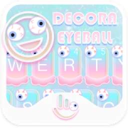 Decora Eyeball Keyboard Theme