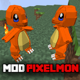 ikon Craft Pixelmon GO mod PE 2018