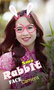 Sweet Snap Rabbit Face Camera - Rabbit Face Camera screenshot 4