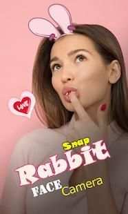 Sweet Snap Rabbit Face Camera - Rabbit Face Camera screenshot 3