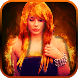 ikon Real Fire Effects Photo Editor - Fire Photo Frames