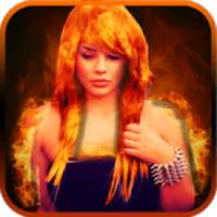 Real Fire Effects Photo Editor - Fire Photo Frames on 9Apps