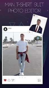 Men T-Shirt Suit Photo Editor screenshot 6