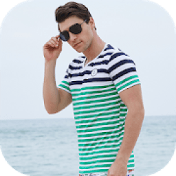 ikon Men T-Shirt Suit Photo Editor