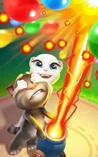 Talking Tom Bubble Shooter screenshot 4