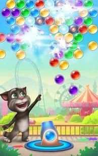 Talking Tom Bubble Shooter screenshot 3