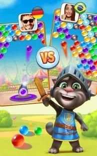 Talking Tom Bubble Shooter screenshot 2
