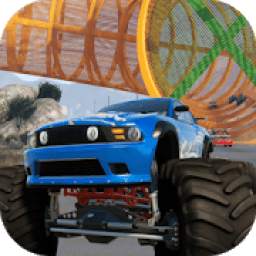 Mustang Monster Truck Stunts