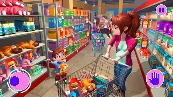 Virtual Mom Newborn Baby Babysitter Daycare Game screenshot 2