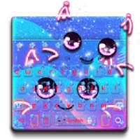 Big Eye Cat Keyboard Theme