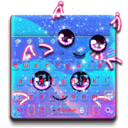 ikon Big Eye Cat Keyboard Theme